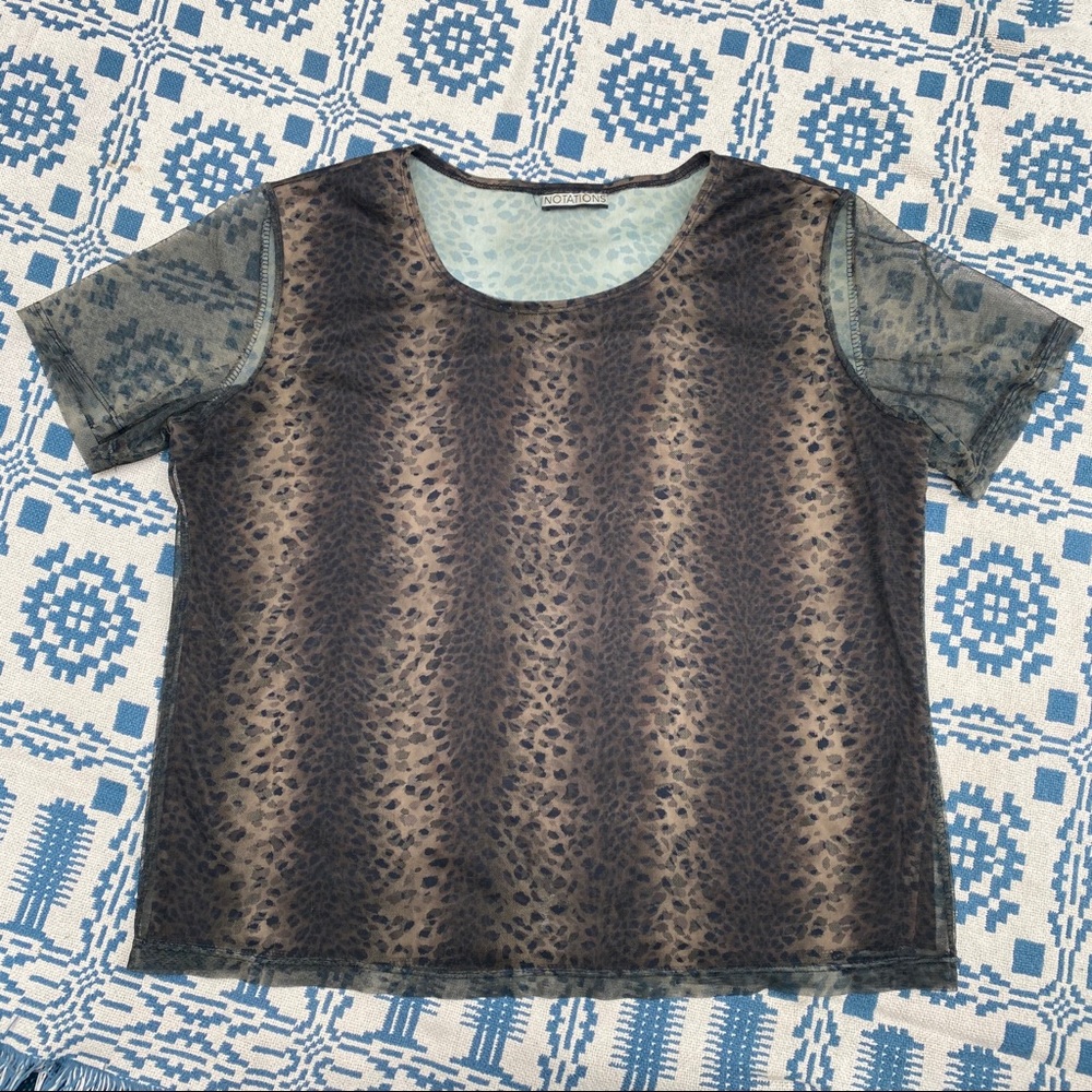90s notations mesh top